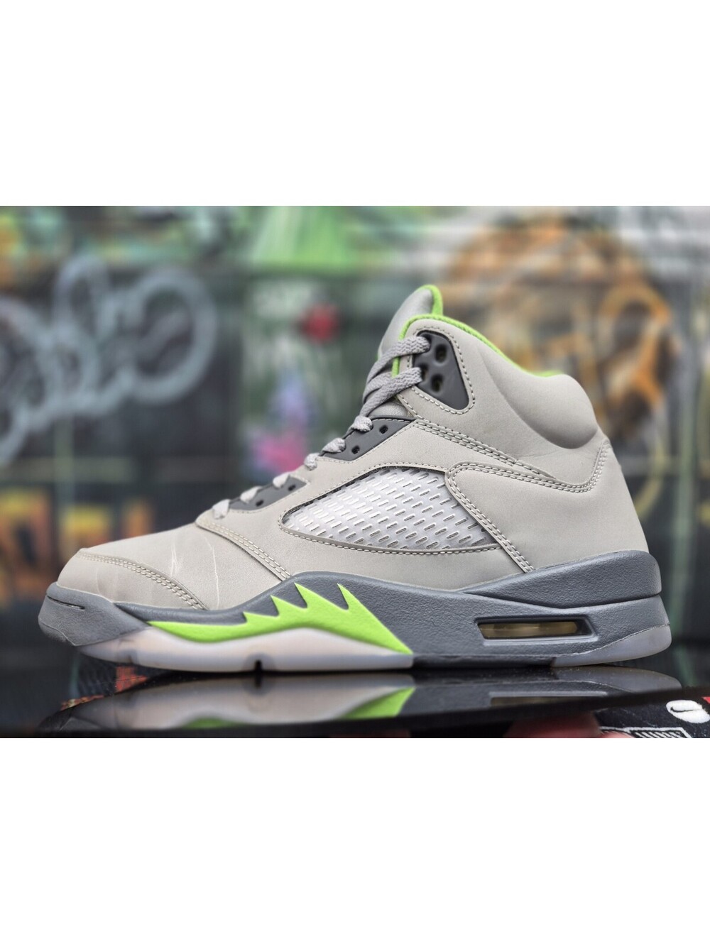 Nike Air Jordan 5 Green Bean DM9014-003 Gray Green 2022 Clean Size 9.5M or 11W